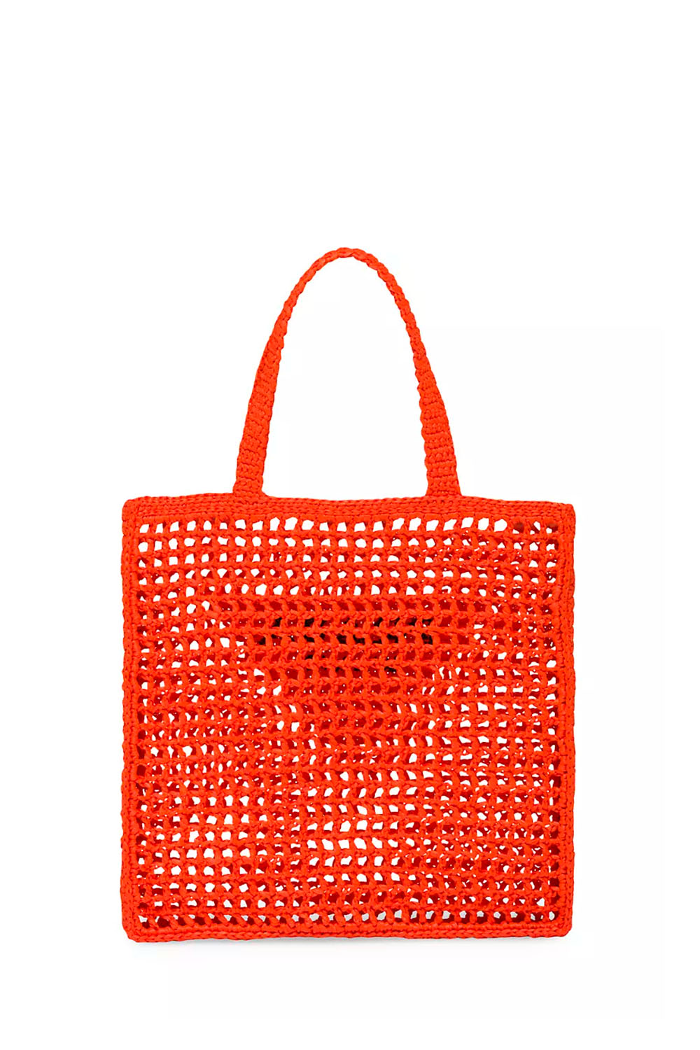 Logo Crochet Tote Bag