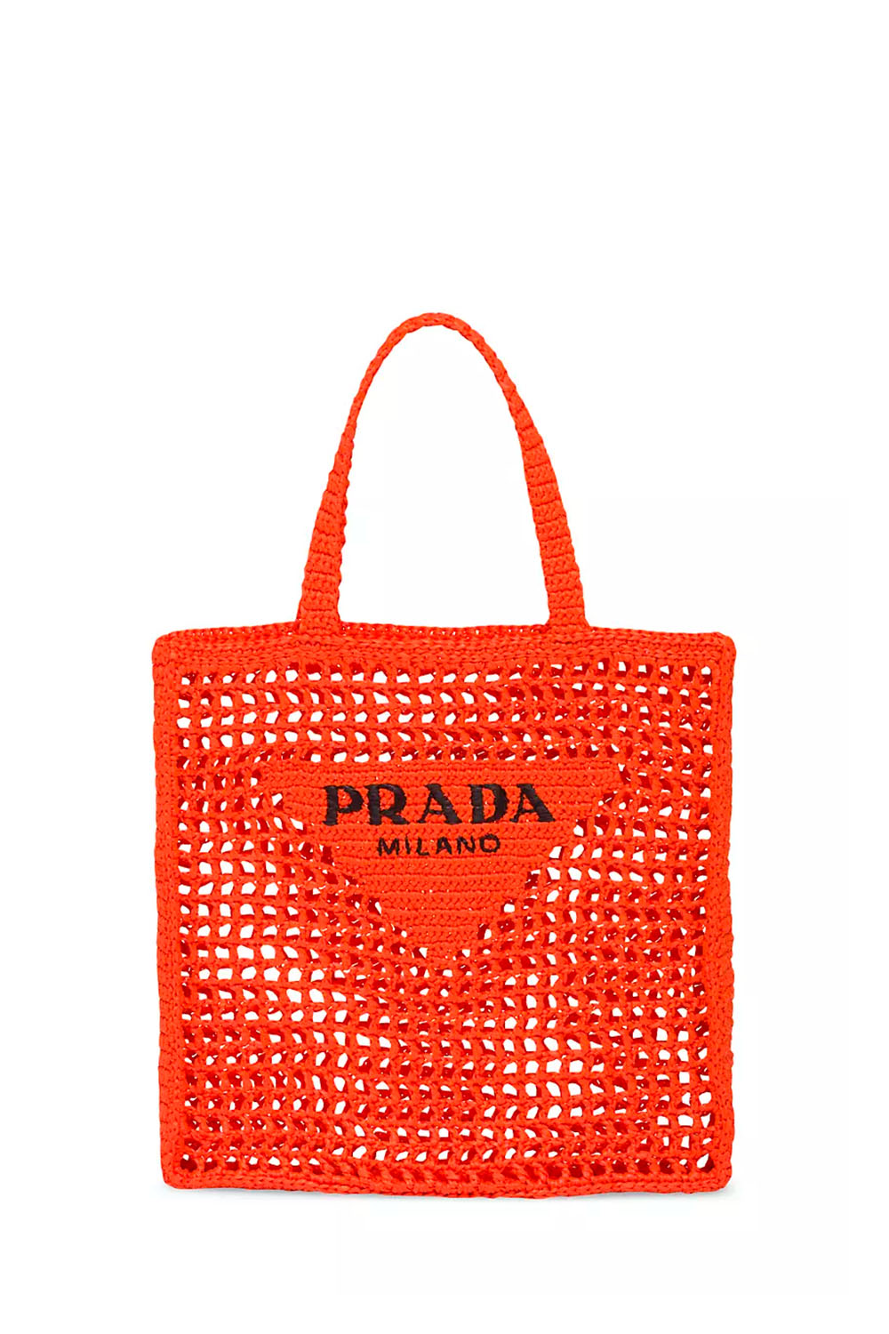 Logo Crochet Tote Bag