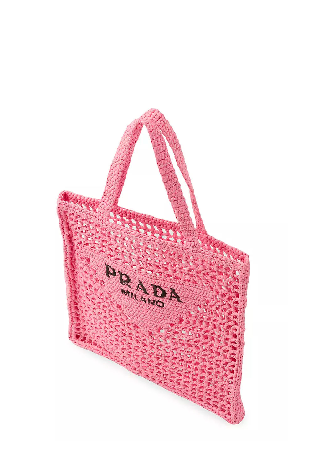 Logo Crochet Tote Bag