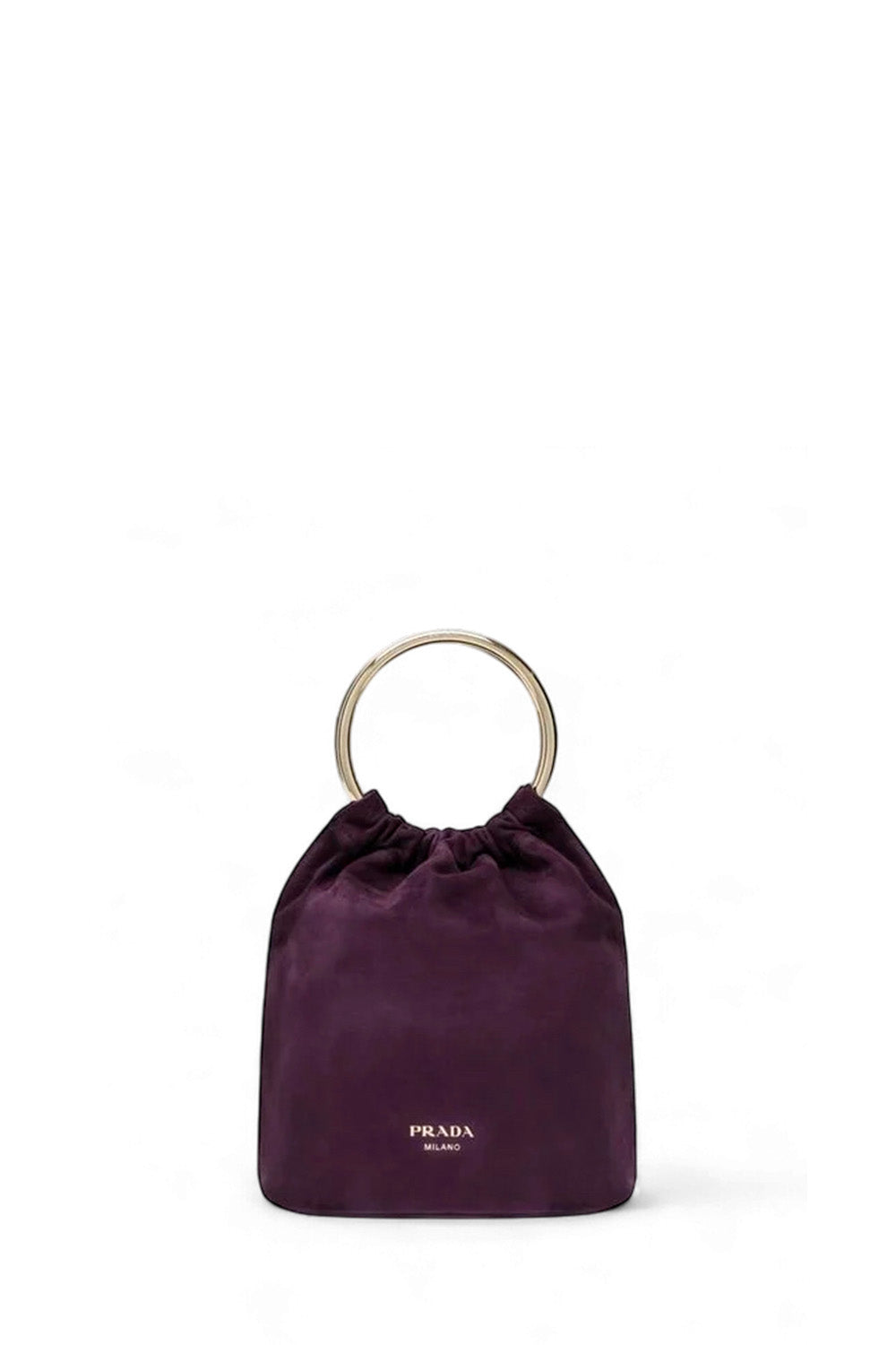 Mini Suede Bucket Bag