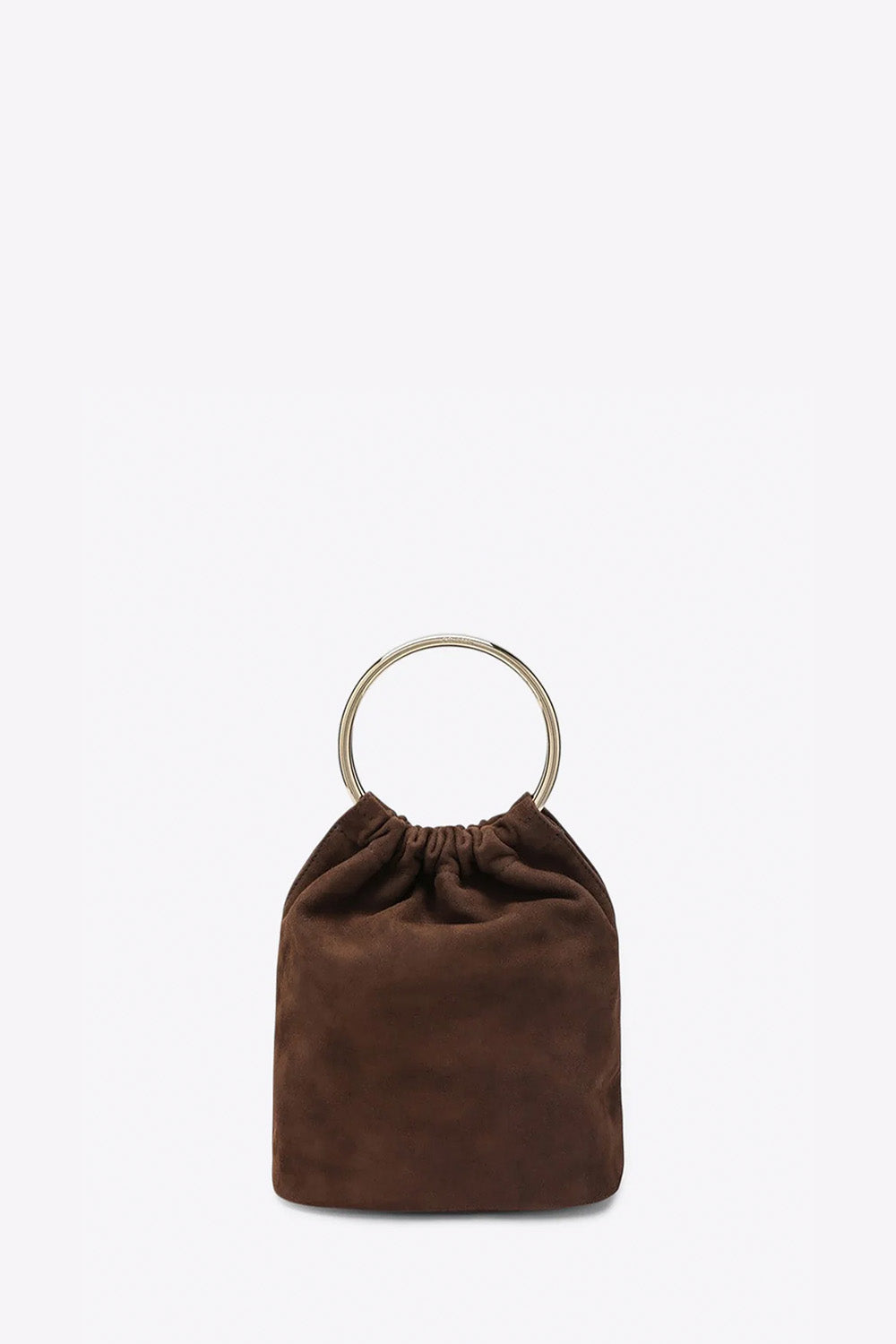 Mini Suede Bucket Bag