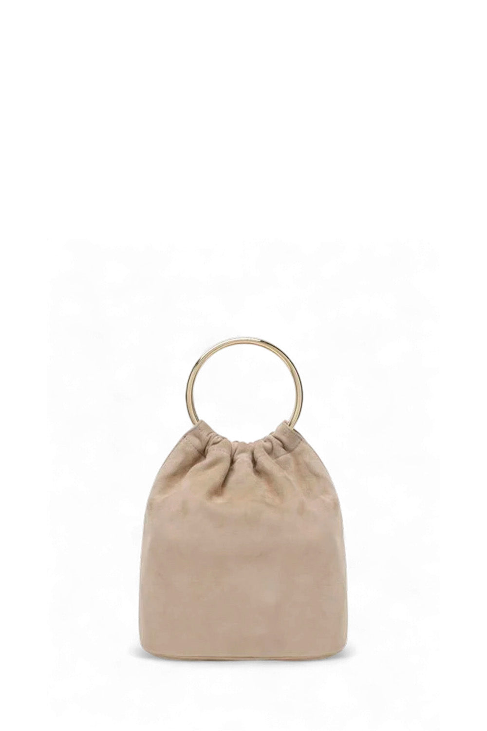 Mini Suede Bucket Bag
