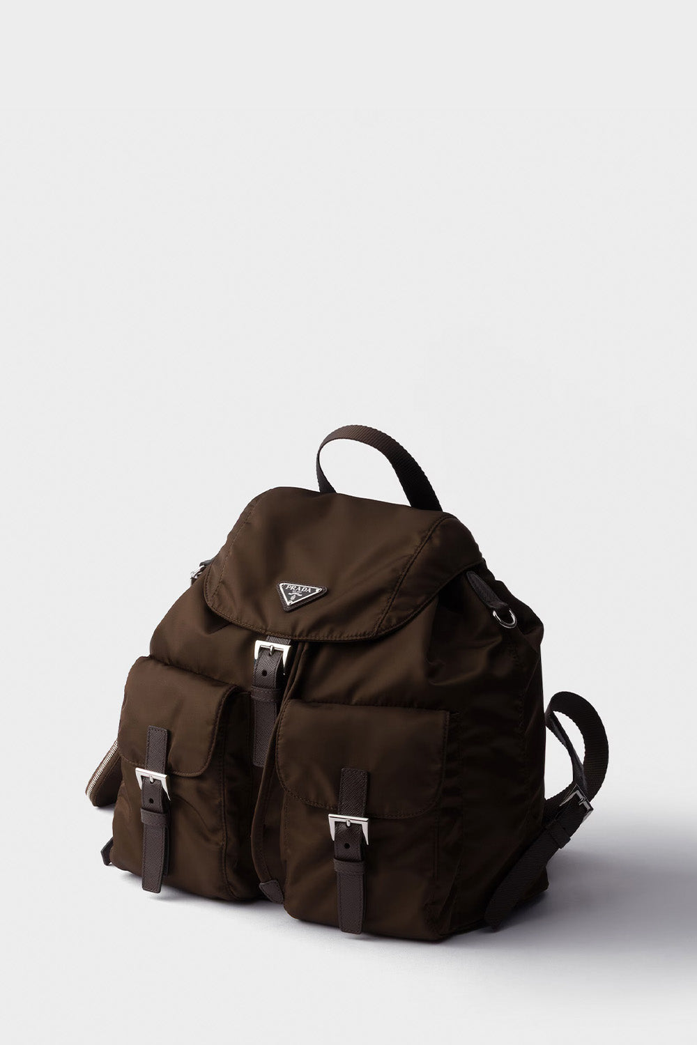 Re-Nylon Medium Backpack With Pouch