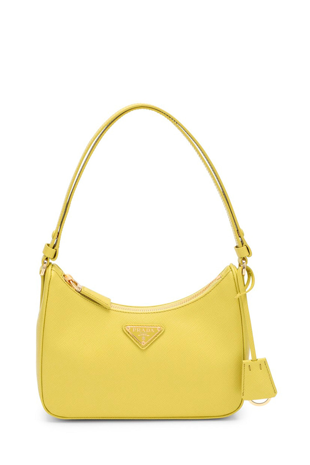 Mini Saffiano Leather Shoulder Bag with Adjustable Strap