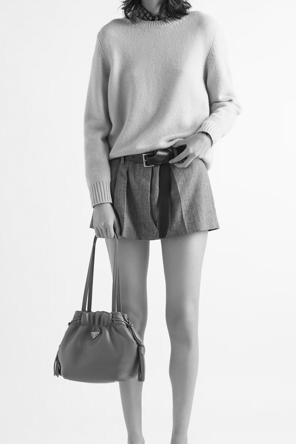 Nappa Leather Shoulder Bag