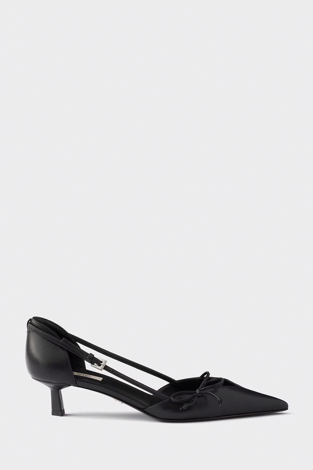 Open-Side Leather Pumps