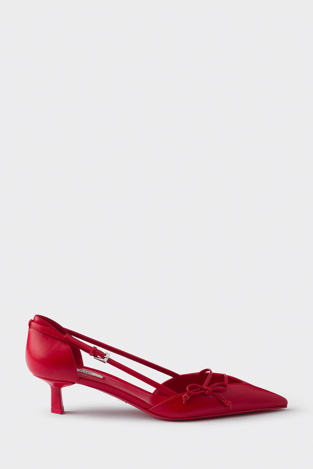 Open-Side Leather Pumps