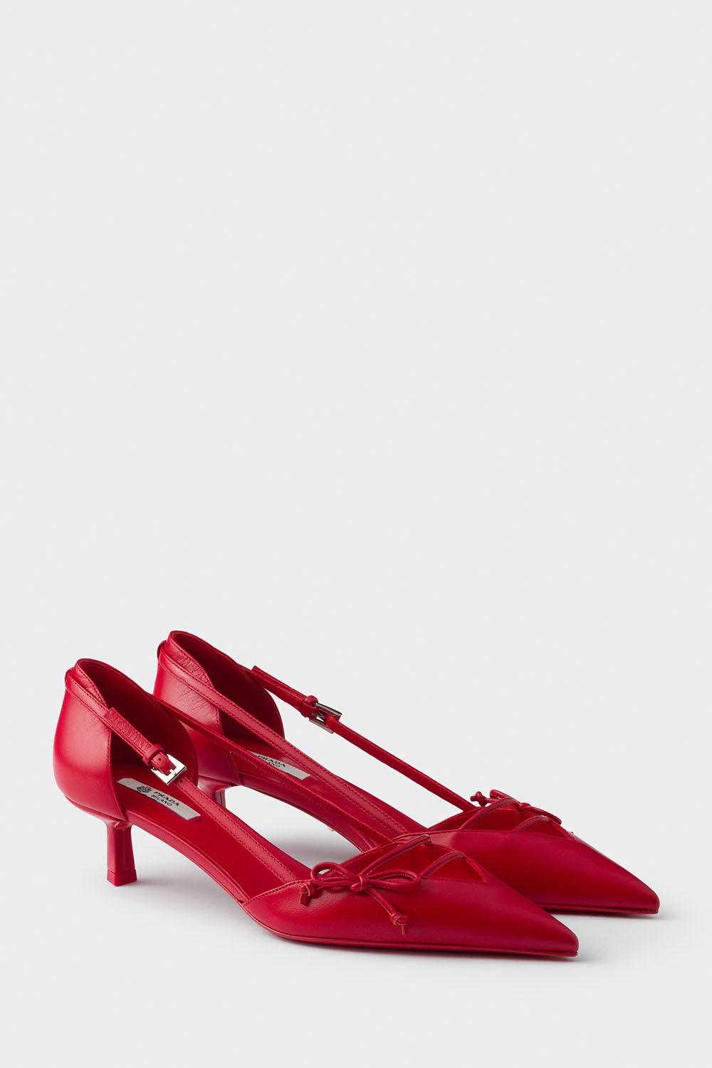 Open-Side Leather Pumps