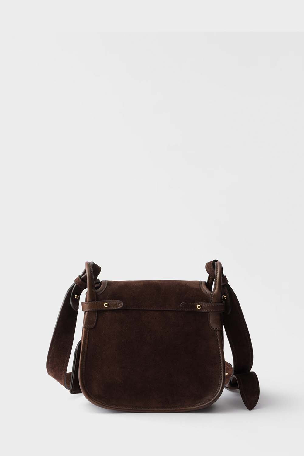 Prada Corsaire Suede Mini Shoulder Bag