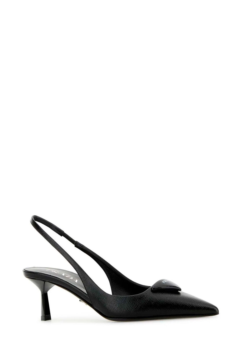 Vernice Leather Slingback Pumps