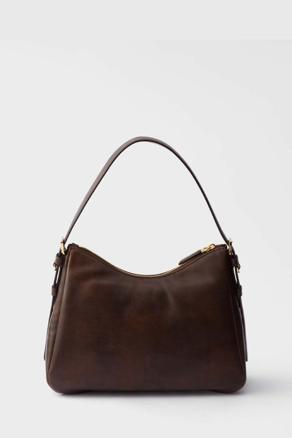 Prada Aimée Medium Leather Shoulder Bag