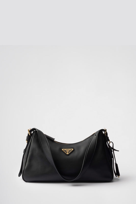 Prada Aimée Medium Leather Shoulder Bag