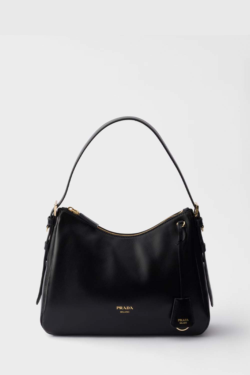 Prada Aimée Medium Leather Shoulder Bag
