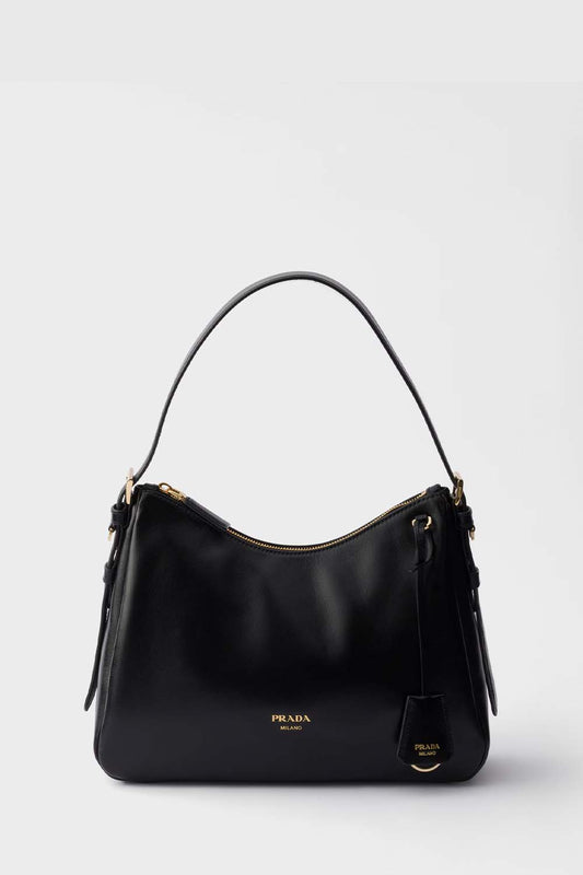 Prada Aimée Medium Leather Shoulder Bag