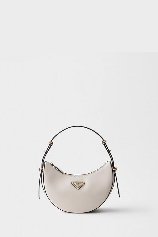 Prada Arqué Mini Leather Shoulder Bag