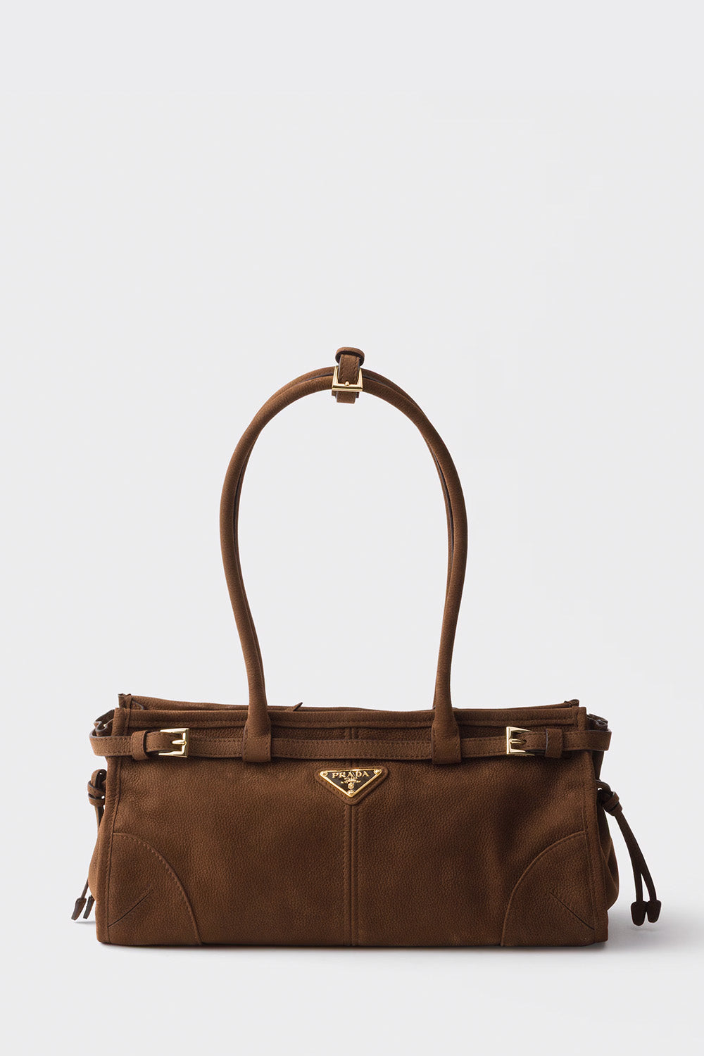 Prada Bonnie Medium Nubuck Leather Handbag