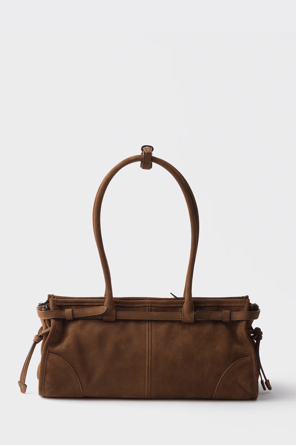 Prada Bonnie Medium Nubuck Leather Handbag