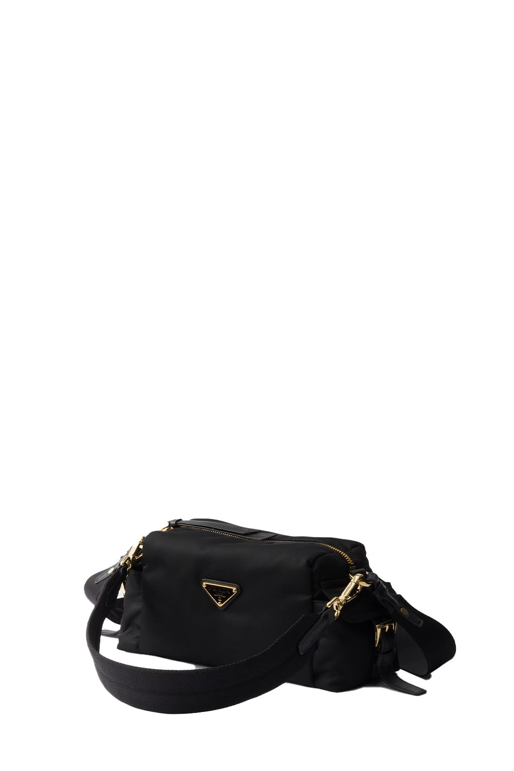 Prada Explore Small Re-Nylon And Leather Shoulder Bag