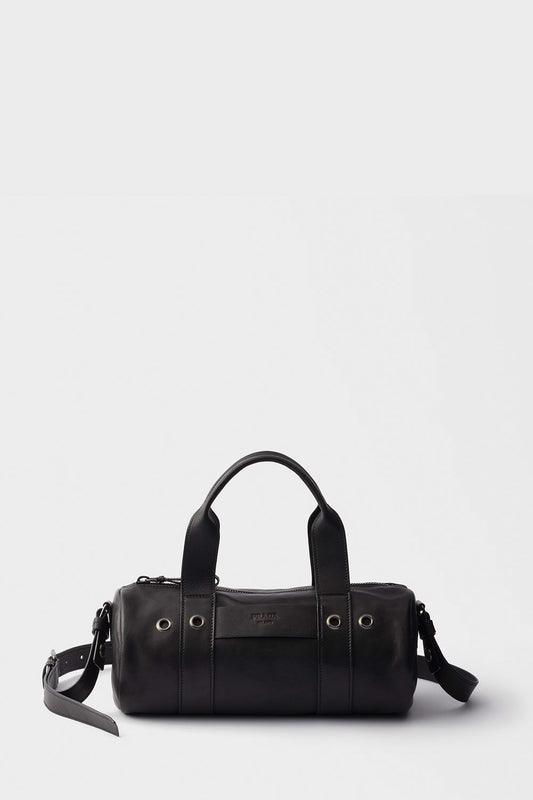 Prada Route Large Leather Top-Handle Bag