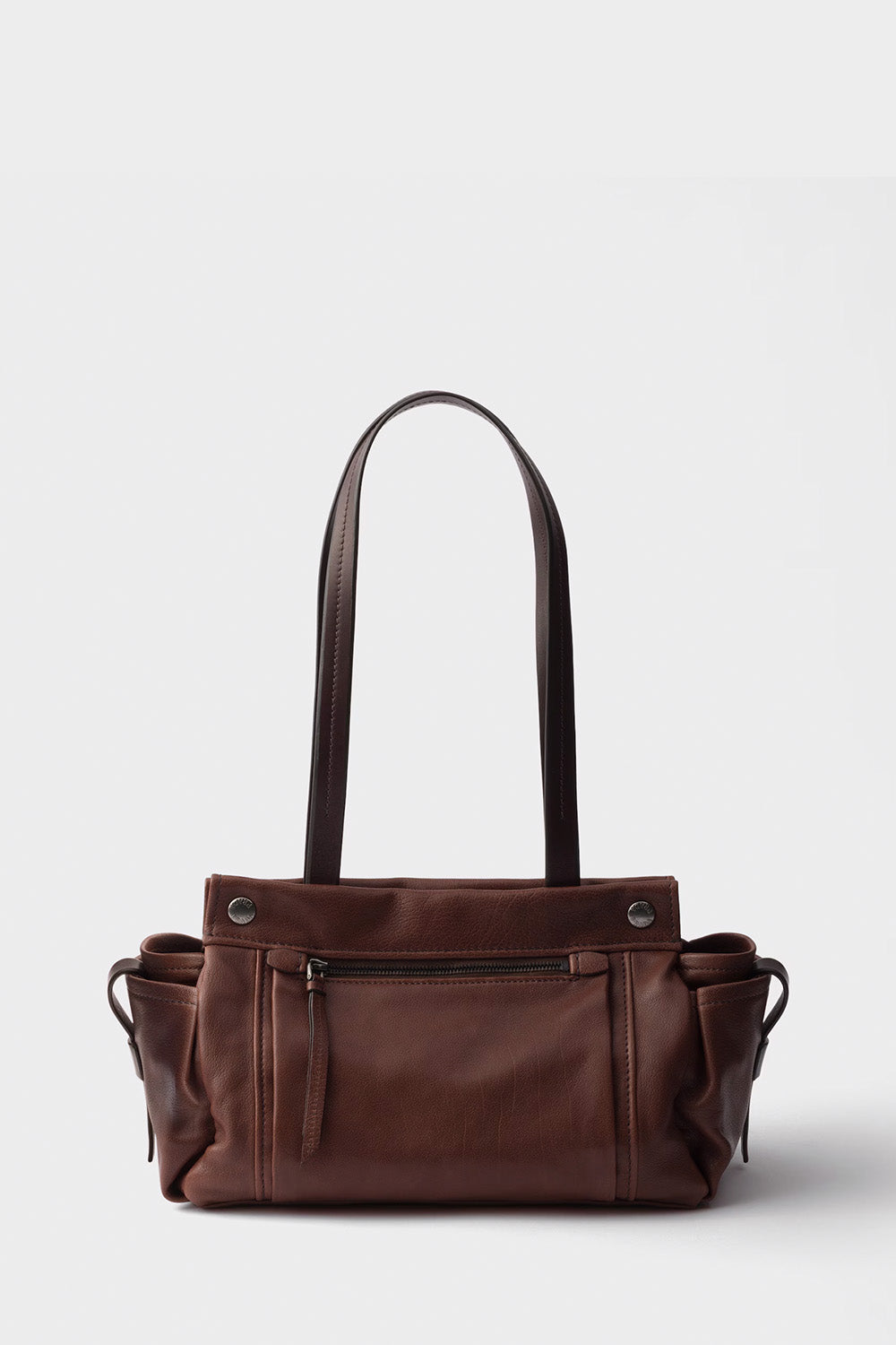 Prada Route Medium Leather Tote Bag