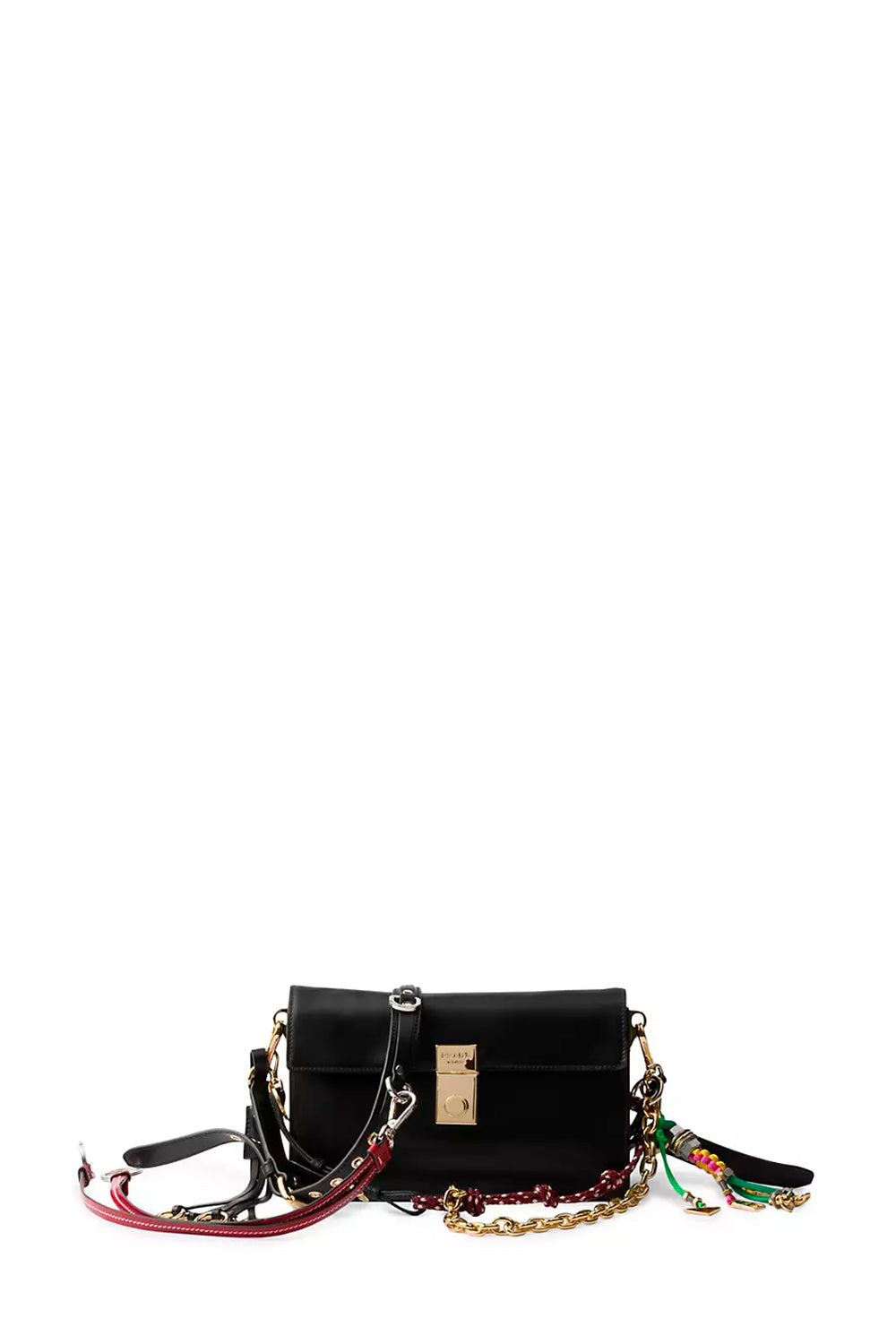 ショルダーバッグ・ポシェット PRADA BORSA A SPALLA PRADA SOFT SOUND SMALL IN PELLE LISCIA 0400022139240_BLACK?wid=600&