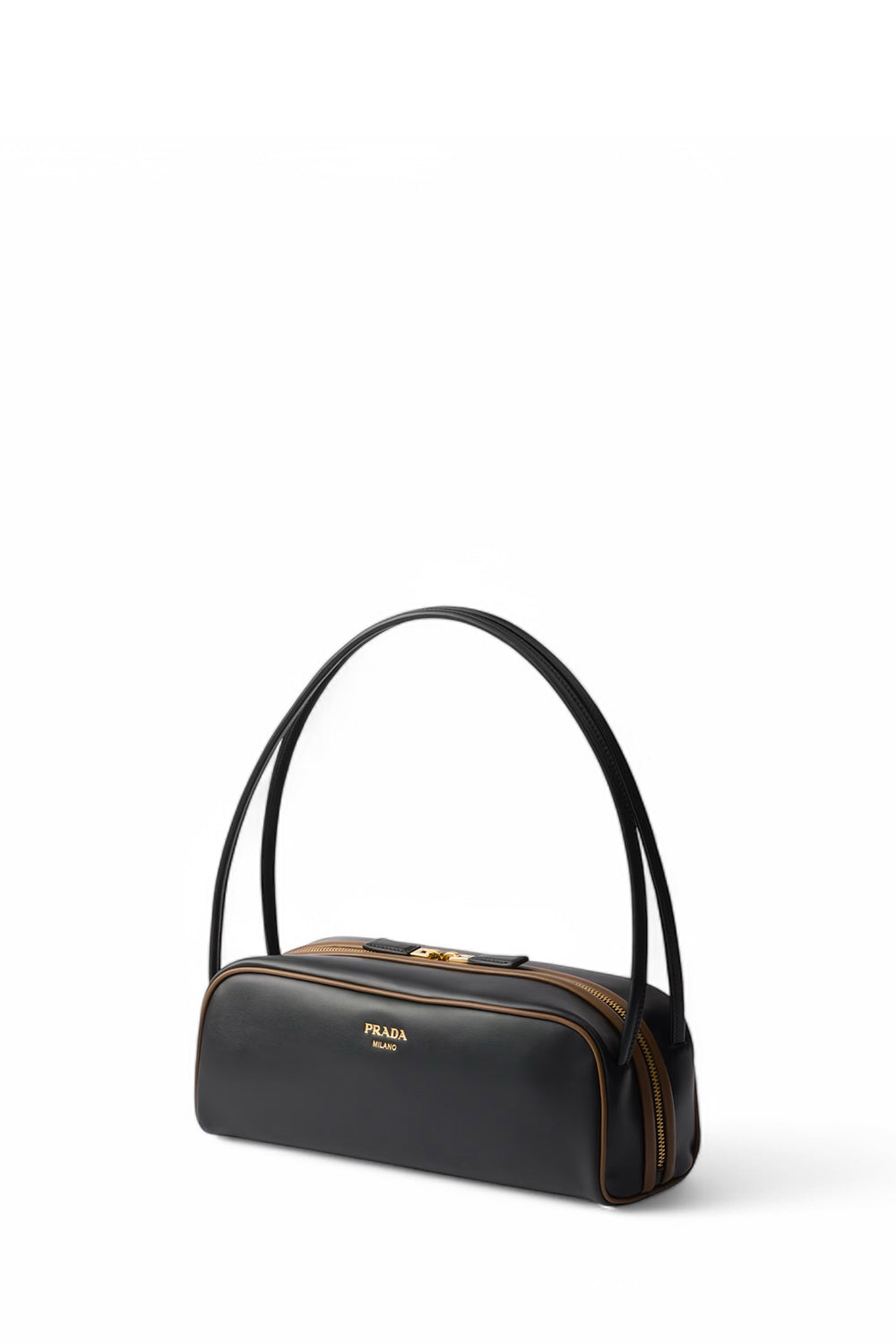 Prada Swing Smooth Leather Shoulder Bag