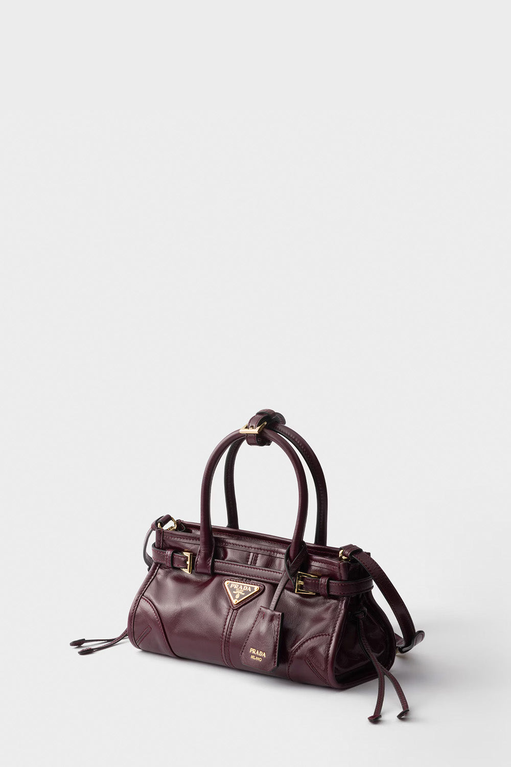 Prada Bonnie Leather Mini Handbag
