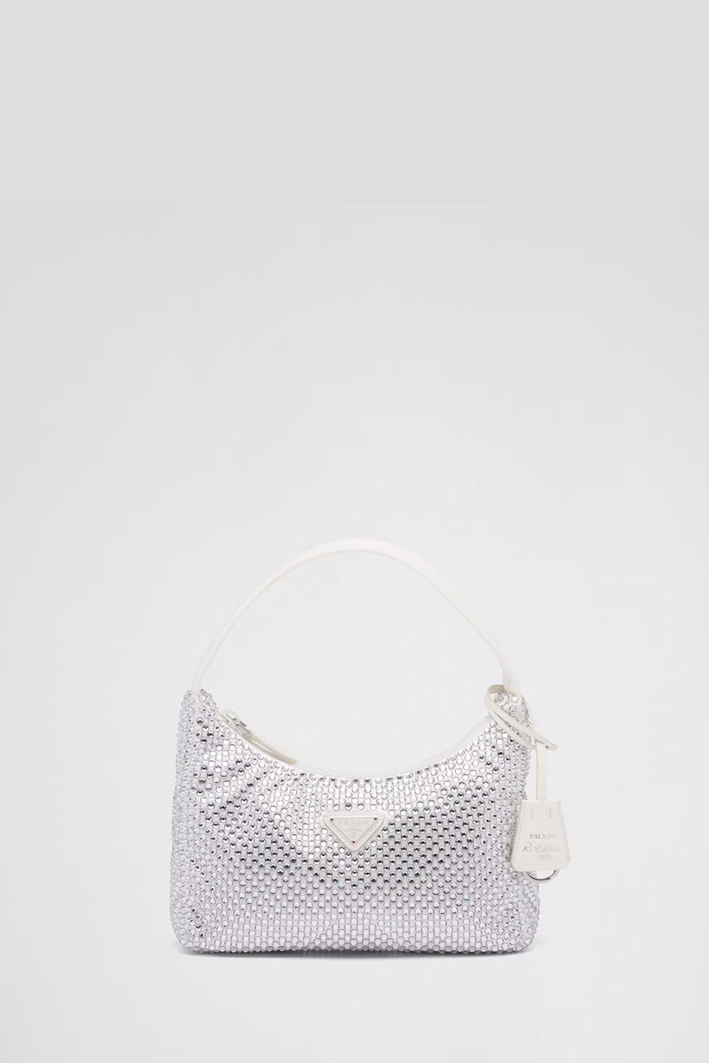 Re-Edition Satin Mini-Bag With Crystals