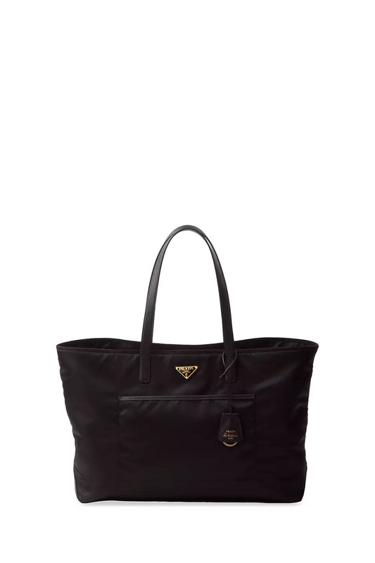 Re-Edition 1978 Large Re-Nylon and Saffiano Leather Tote Bag