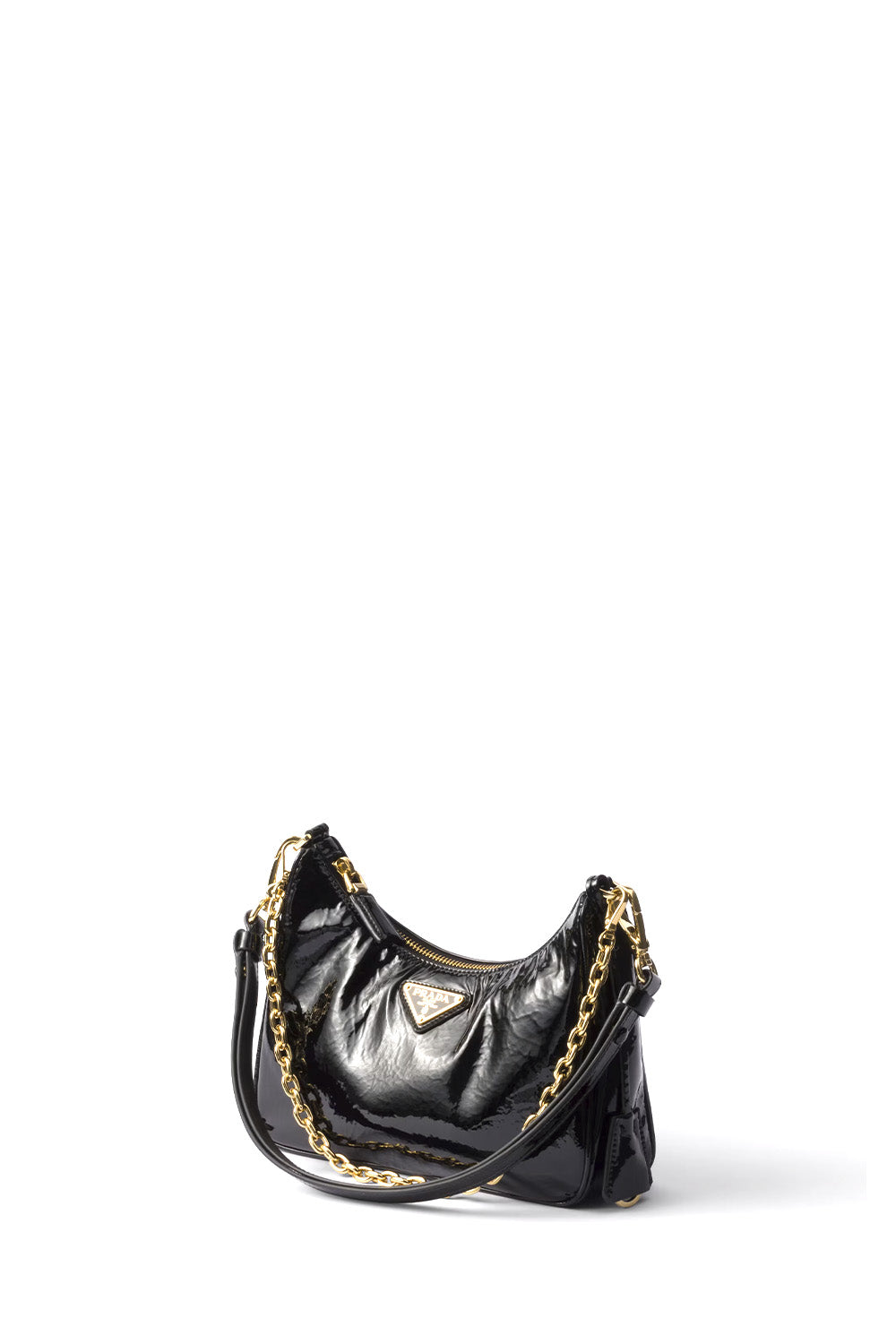 Re-Edition Naplak Patent Leather Mini-Bag