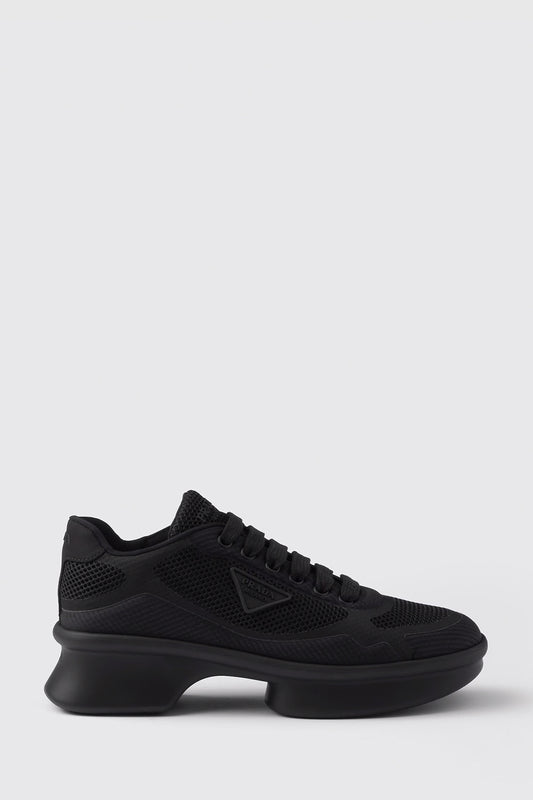 Re-Nylon And Mesh Fabric Sneakers