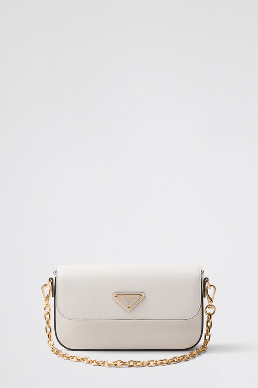 Saffiano Leather Mini Crossbody Bag