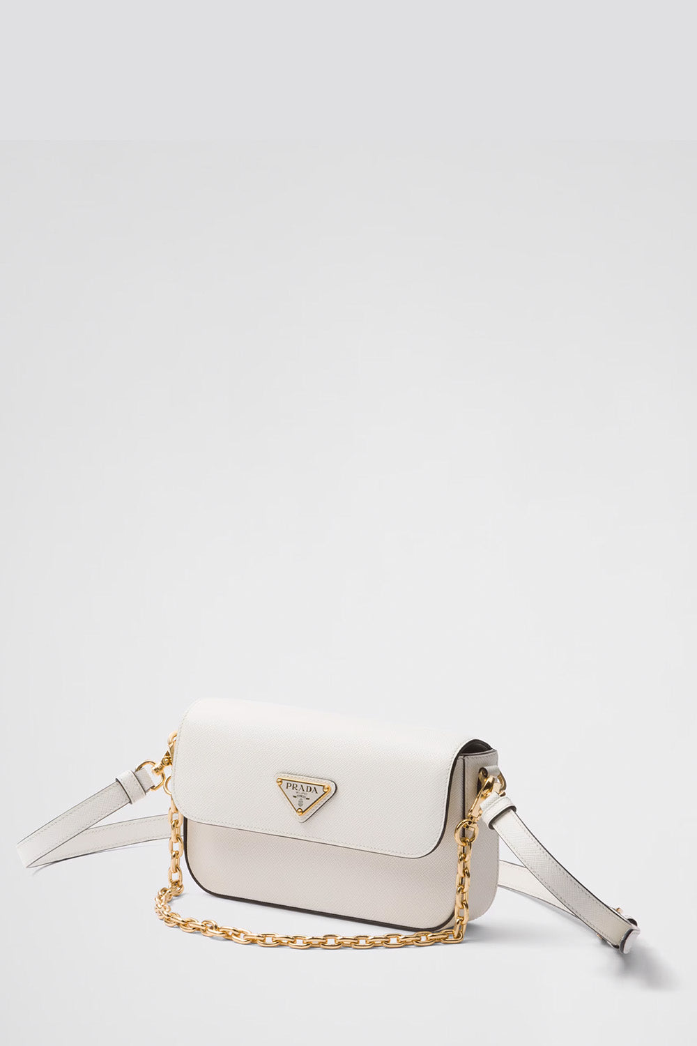 Saffiano Leather Mini Crossbody Bag