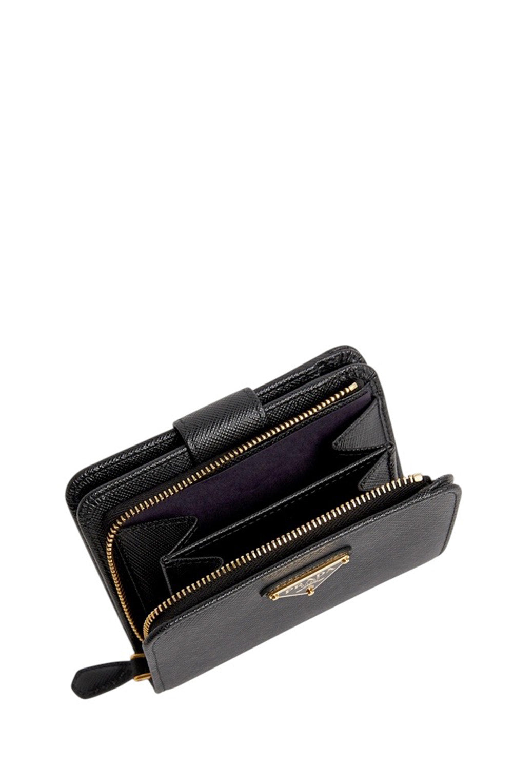 Saffiano Small Leather Wallet