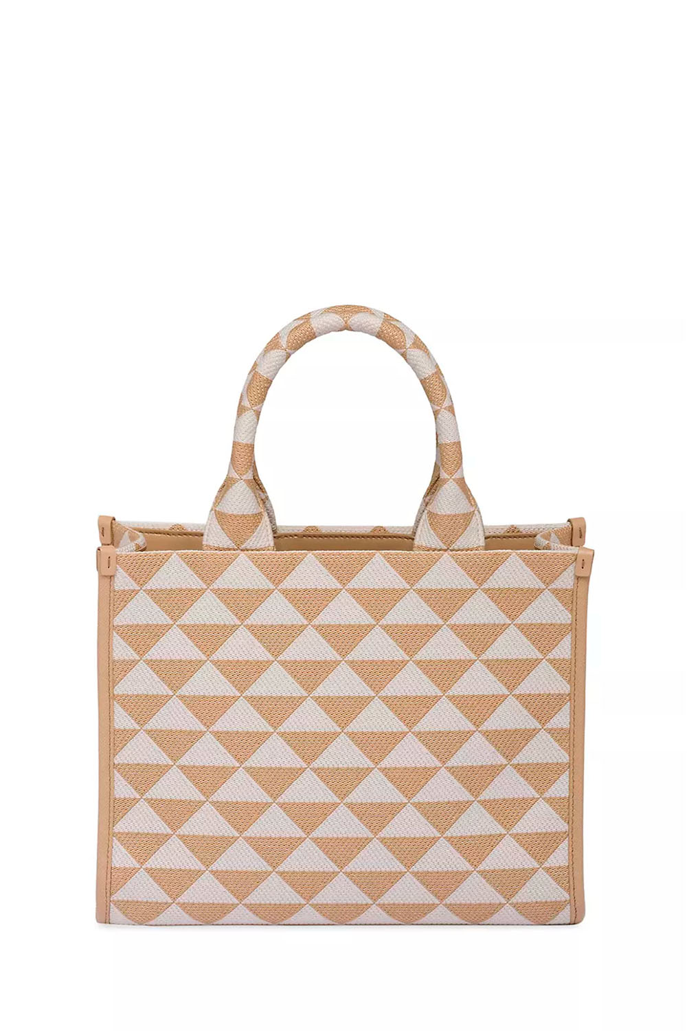 Small Jacquard Triangle Handbag