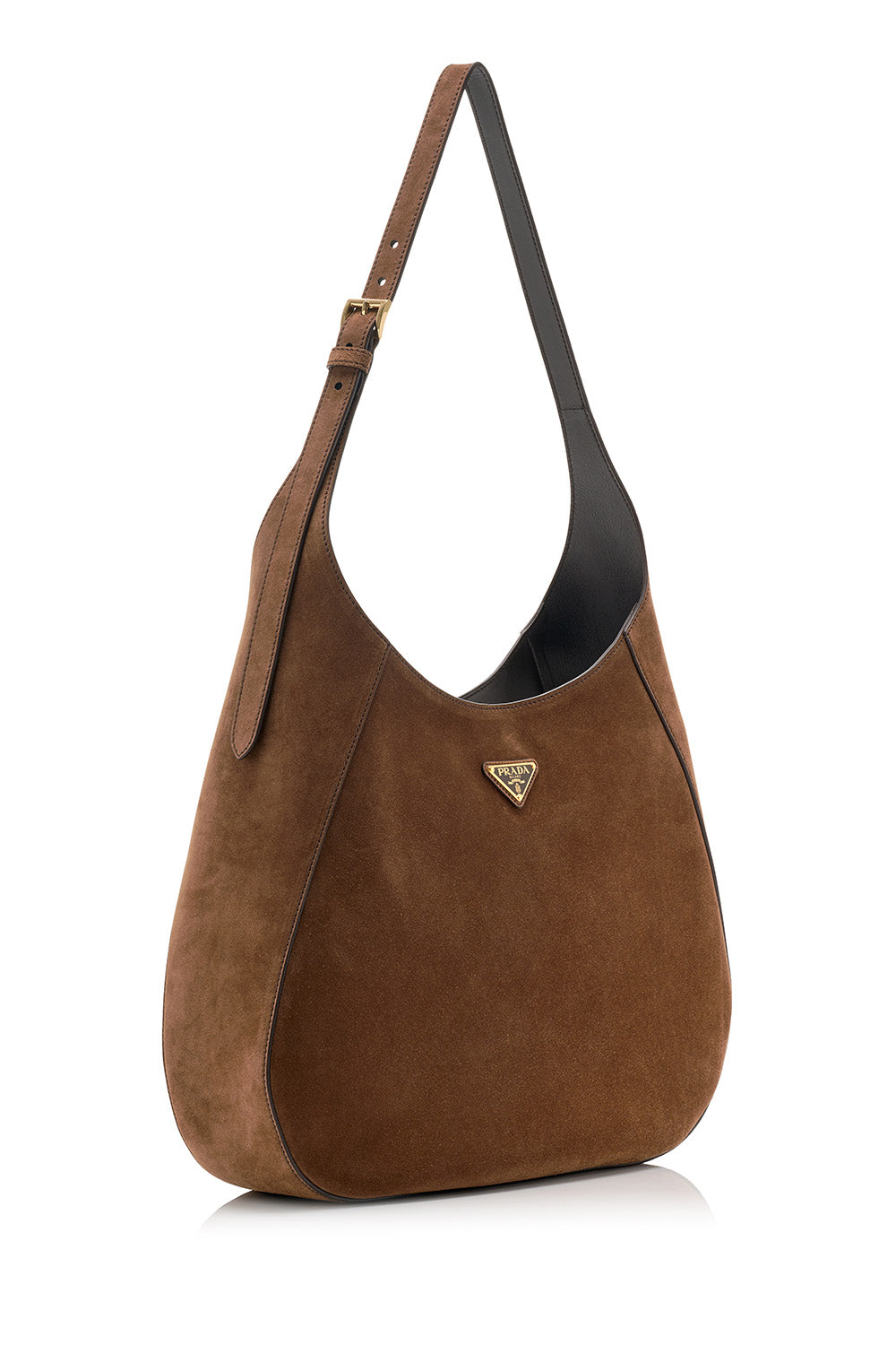 Large Suede Hobo Bag