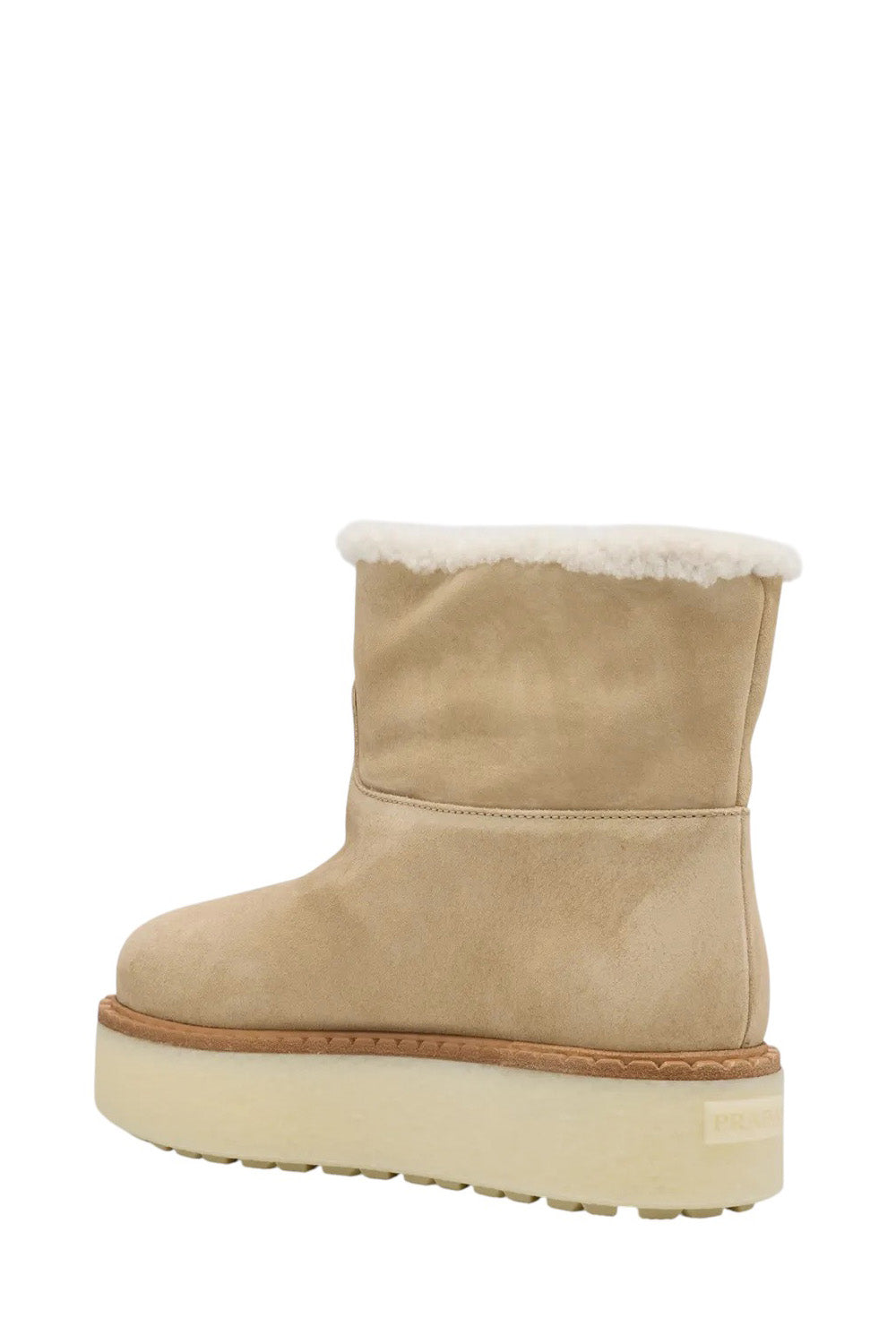 Suede Shearling Cozy Platform Booties