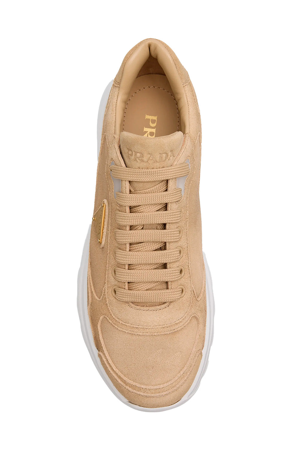 Suede Logo Runner Sneakers