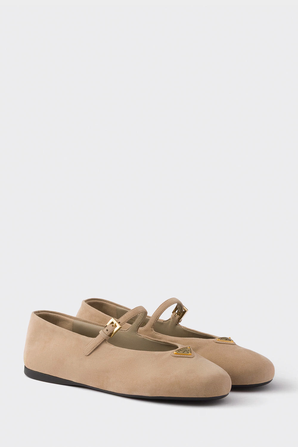 Suede Ballerinas