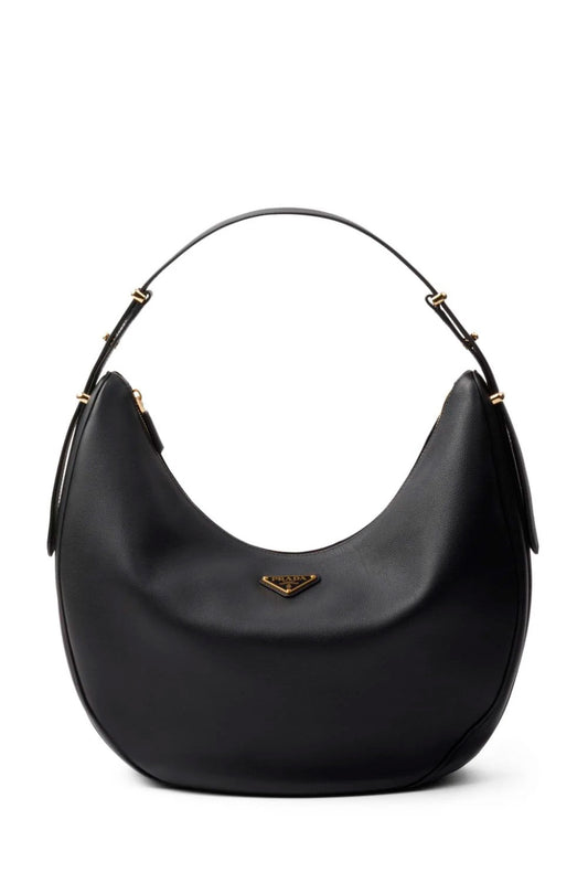 Large Arqué Leather Shoulder Bag