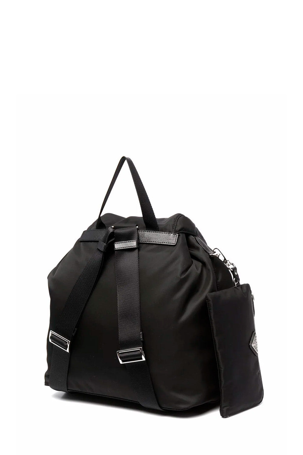 Re-Nylon Medium Backpack With Pouch