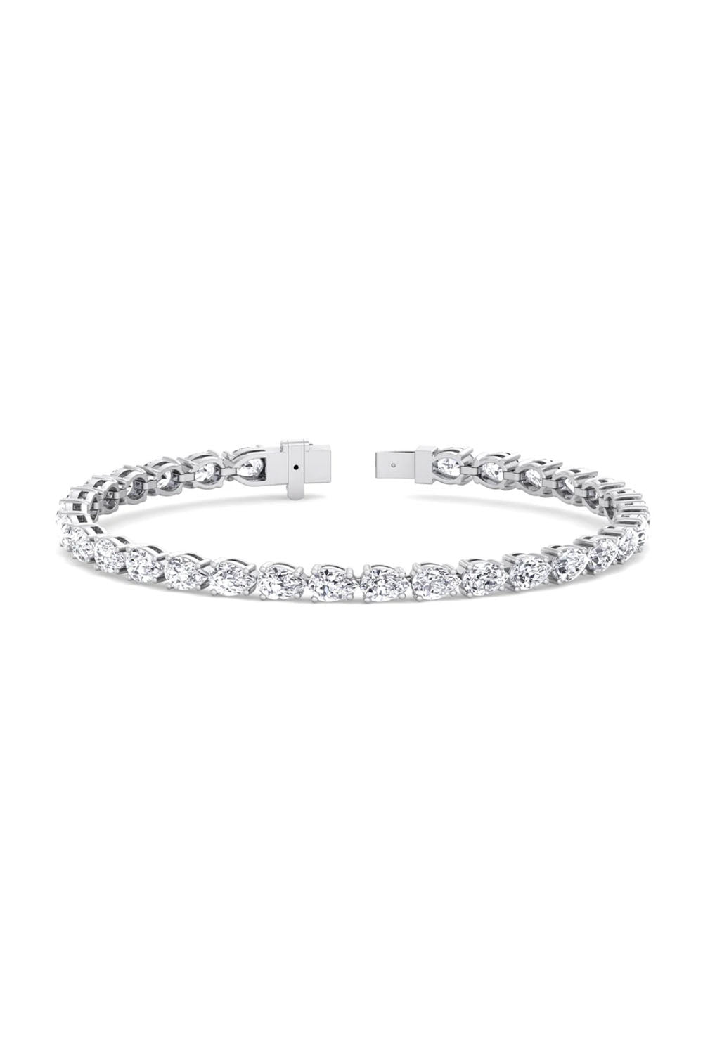 Pear Shape Lab Diamond East-WestBracelet