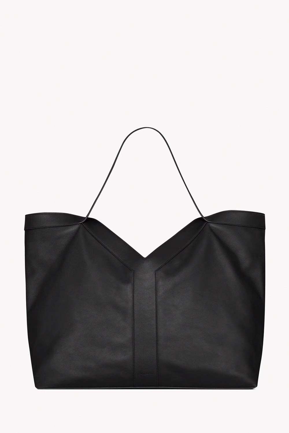 Y Large Tote In Leather