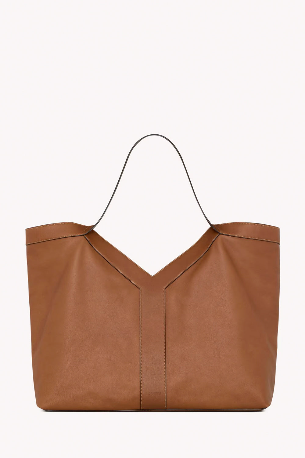 Y Large Tote In Leather