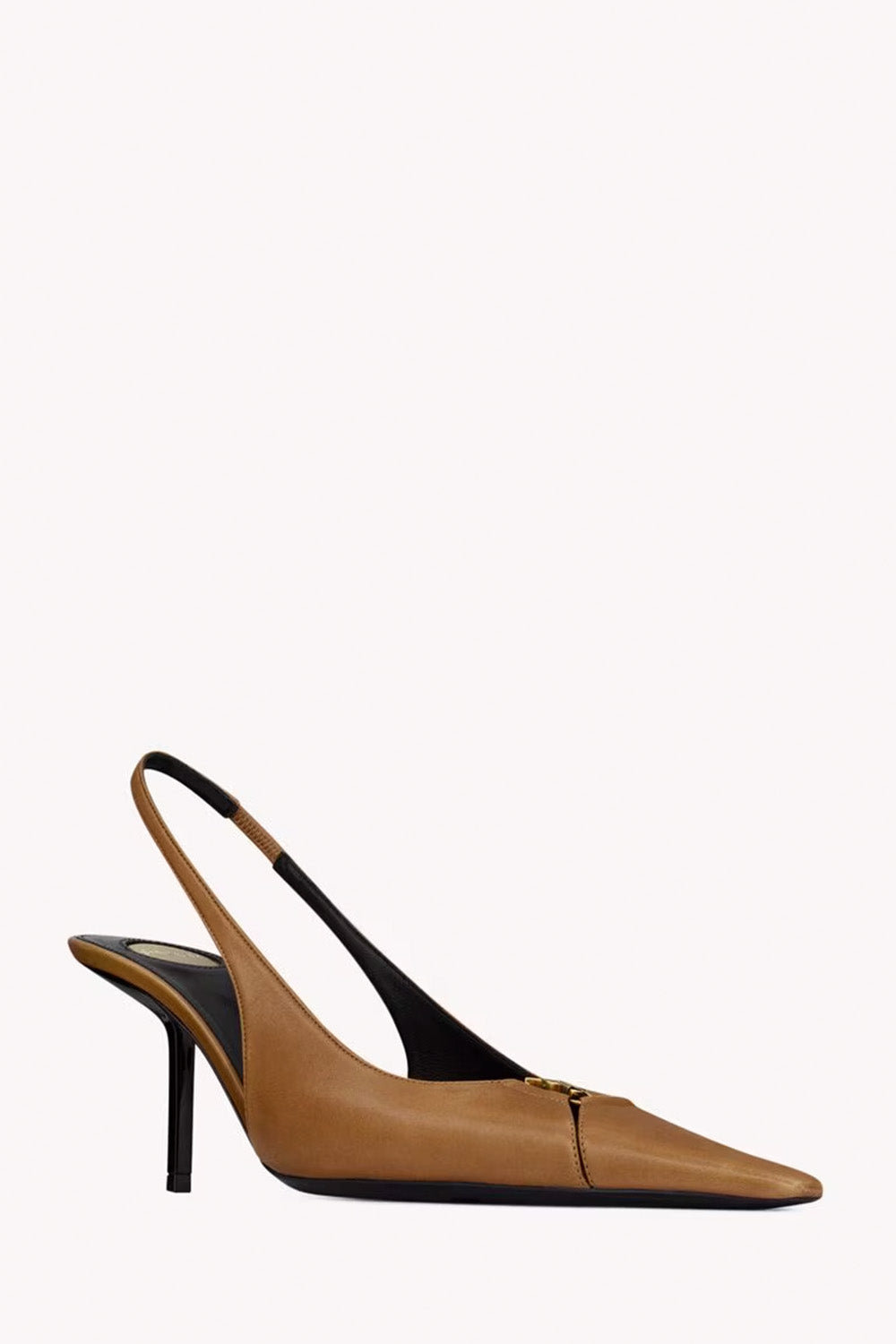 Babylone Breteuil Slingback Pumps In Smooth Leather