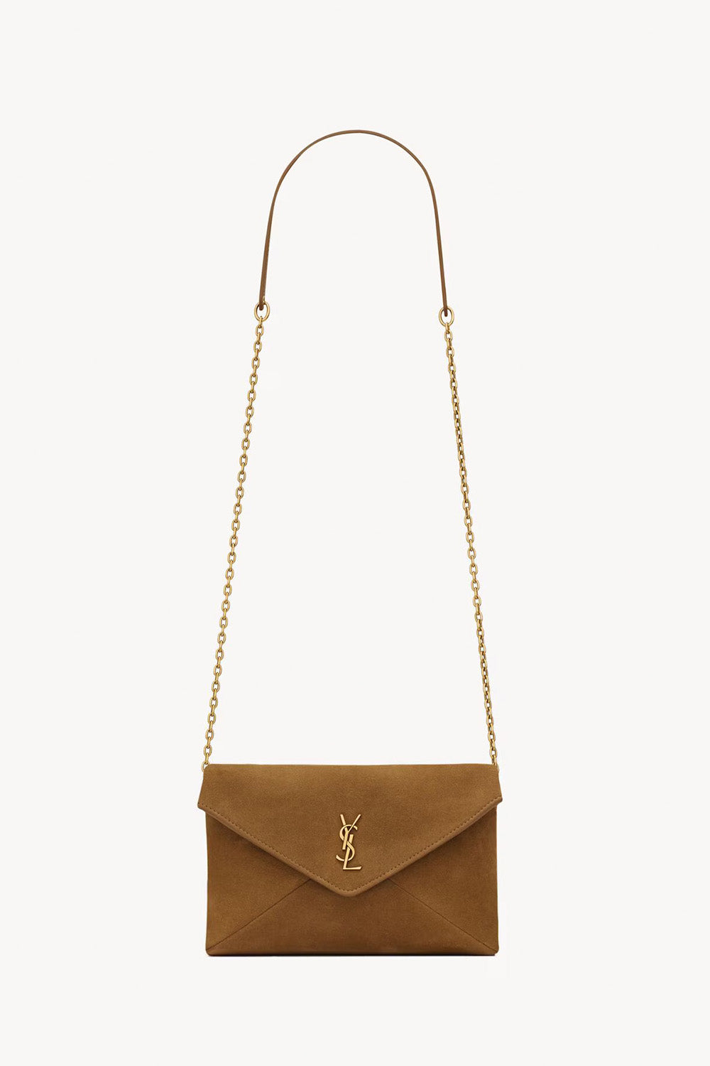 Cassandre Small Chain Pouch In Suede