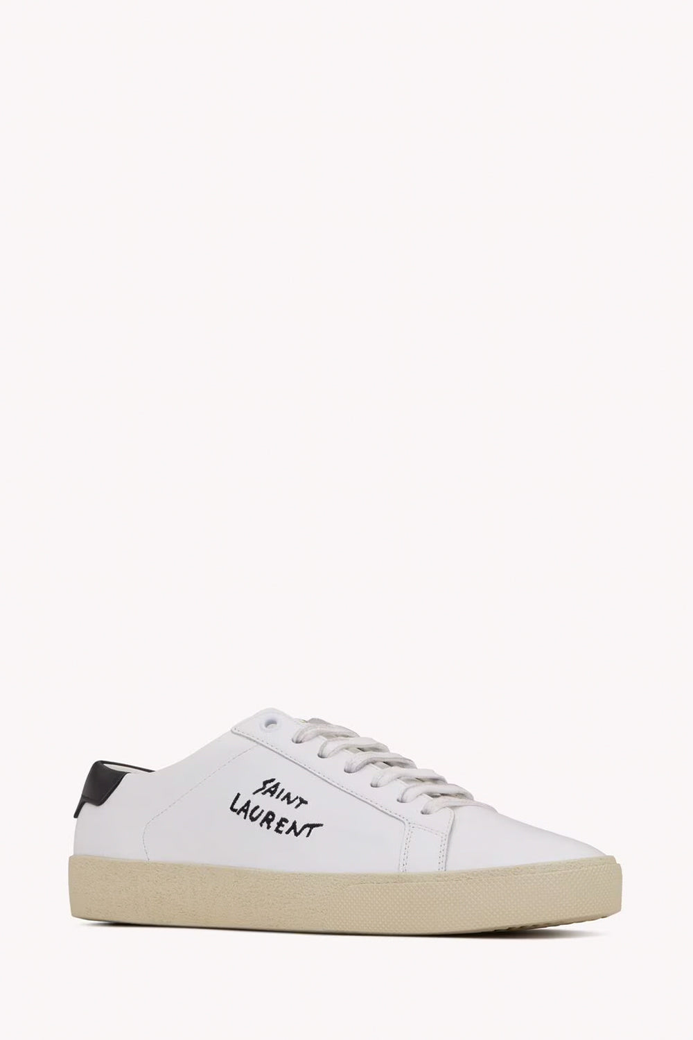 Court Classic SL/06 Embroidered Sneakers In Smooth Leather