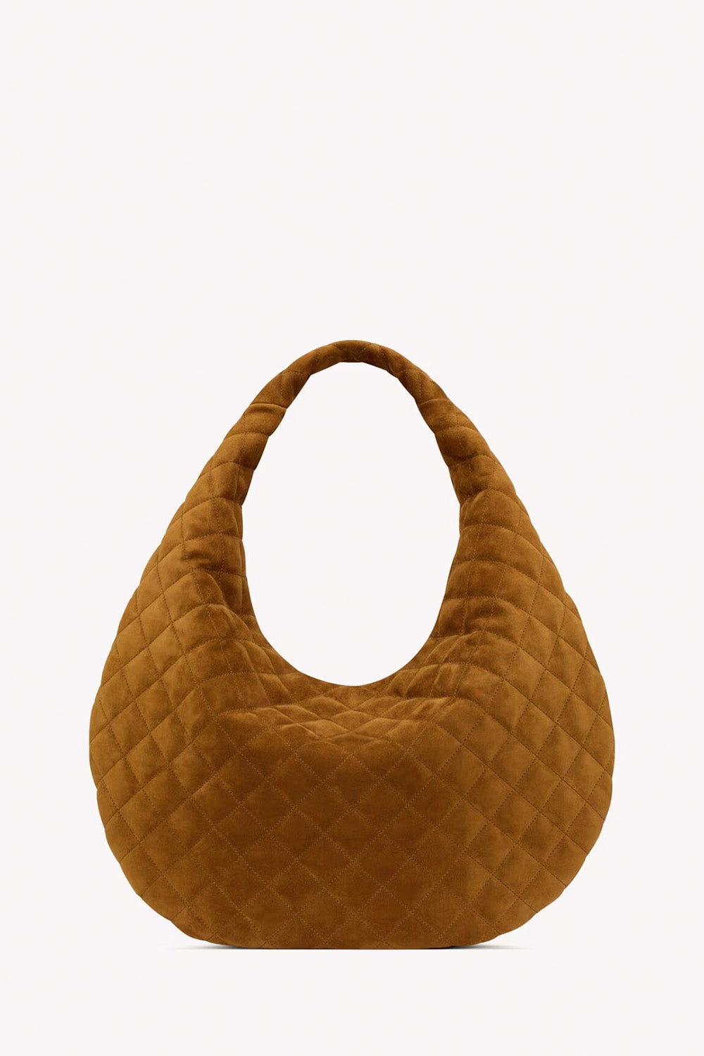 Icare Hobo In Quilted Suede