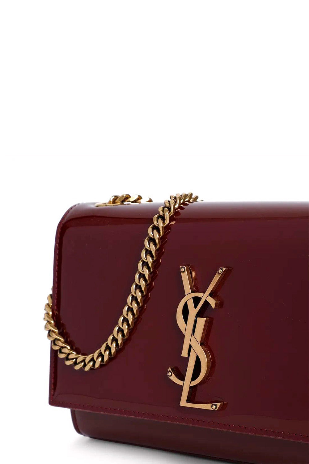 Kate Small YSL Crossbody Bag in Patent Leather