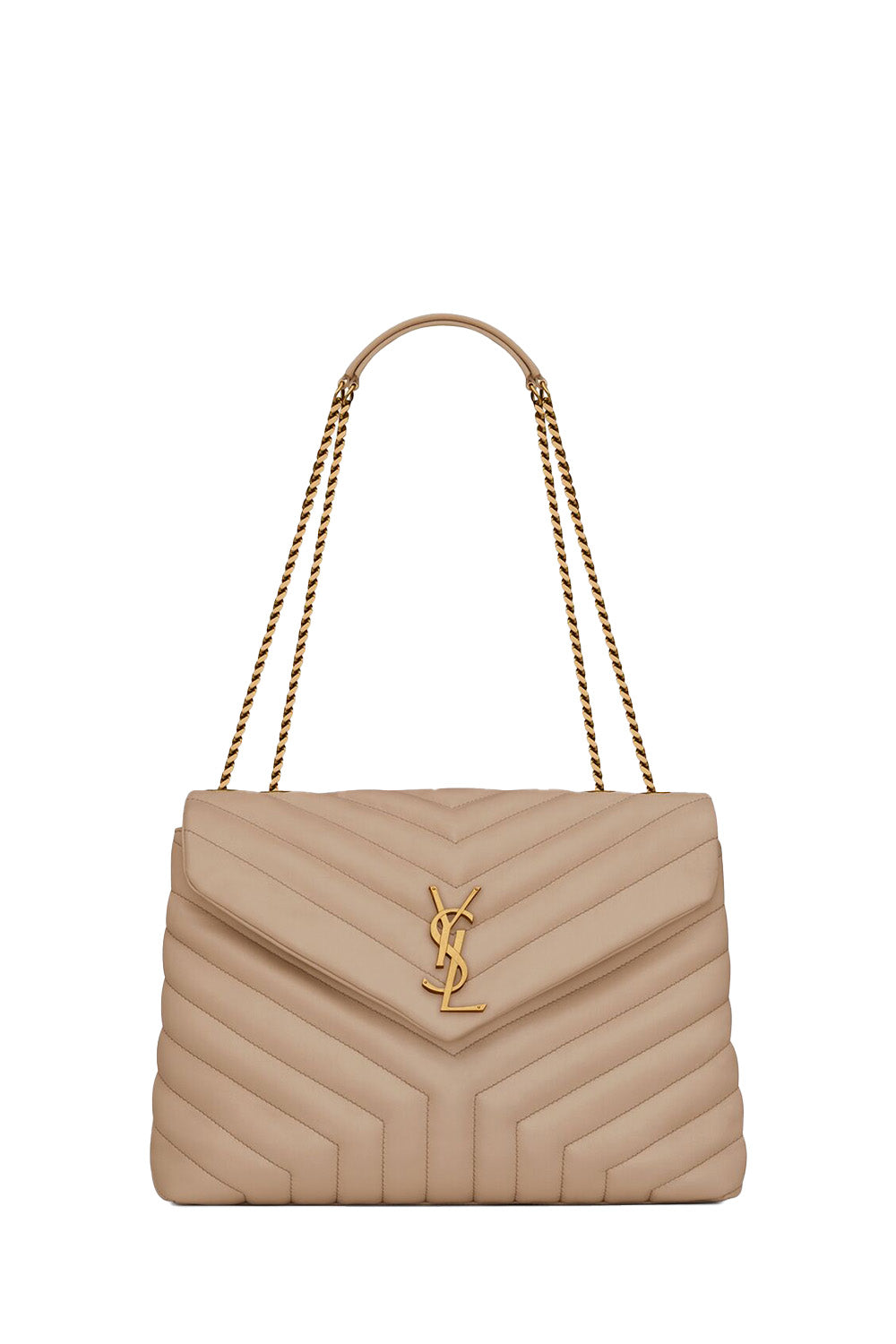 Loulou Medium YSL Shoulder Bag in Quilted Leather